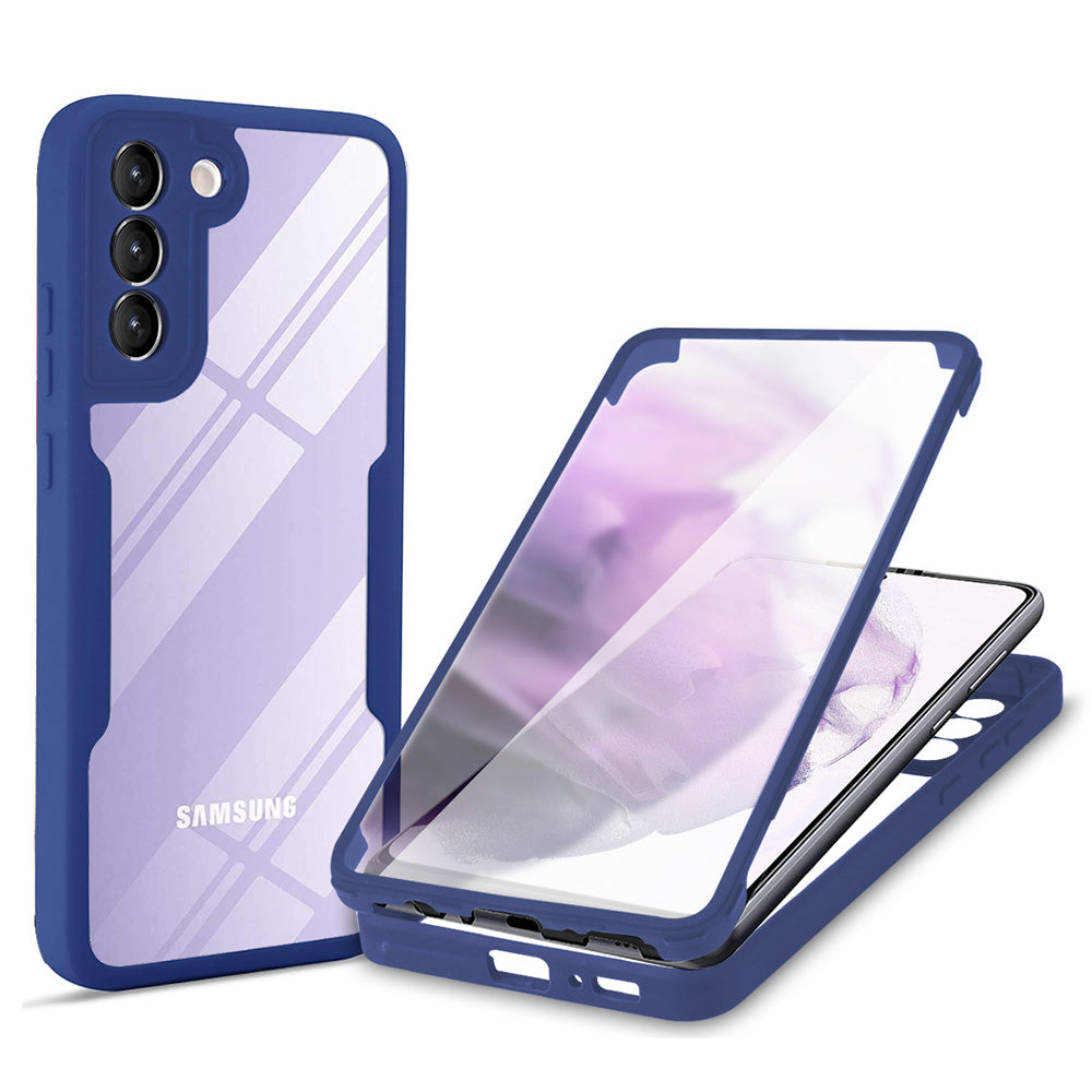 For Samsung Galaxy S23 Acrylic TPU Clear Phone Case Camera Lens Protection Phone Cover with PET Screen Film For Samsung Galaxy S23 Acrylic TPU Clear Phone Case Camera Lens Protection Phone Cover with PET Screen Film